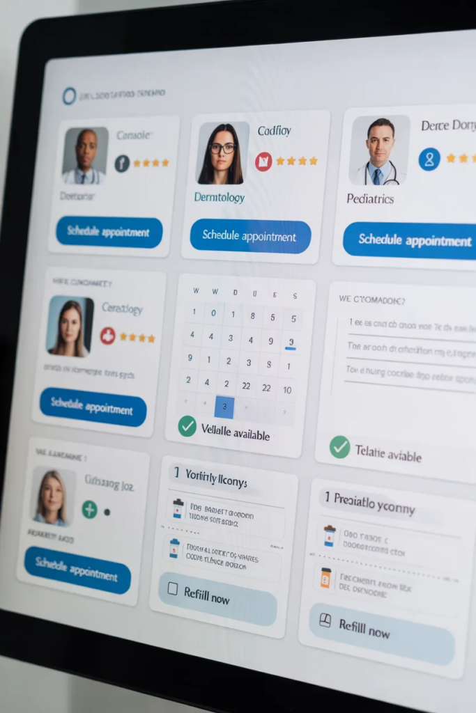  Healthcare Appointment Booking System