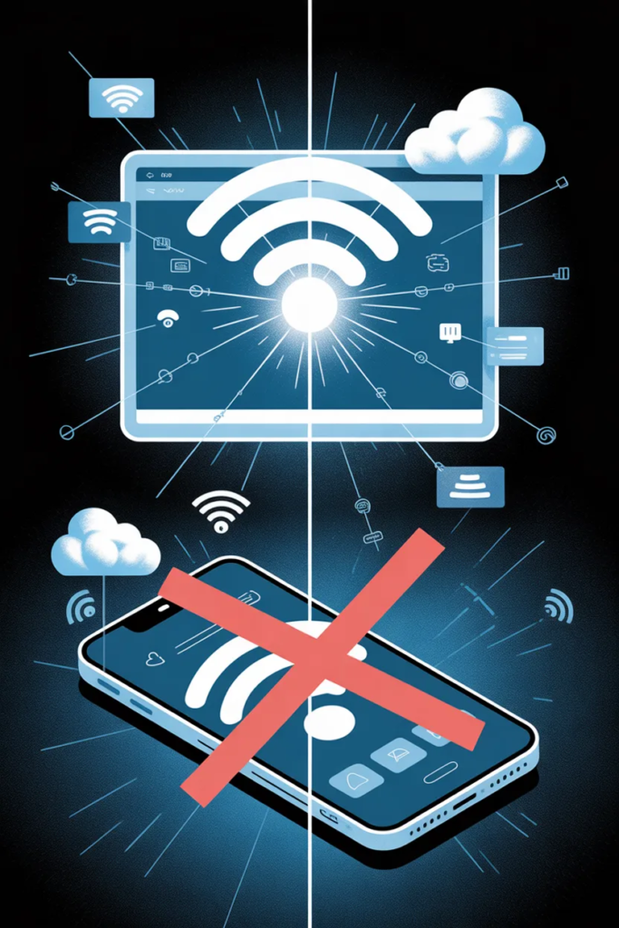  Internet Dependency: Web Apps vs Mobile Apps